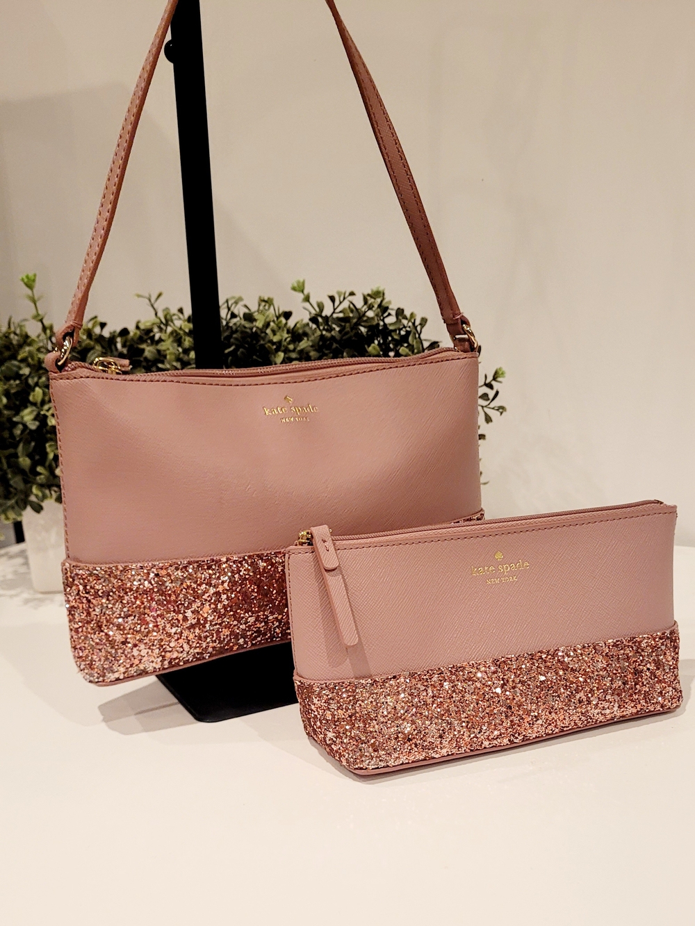 Kate Spade Greta Court Set In Dusty Peony Shade NWOT